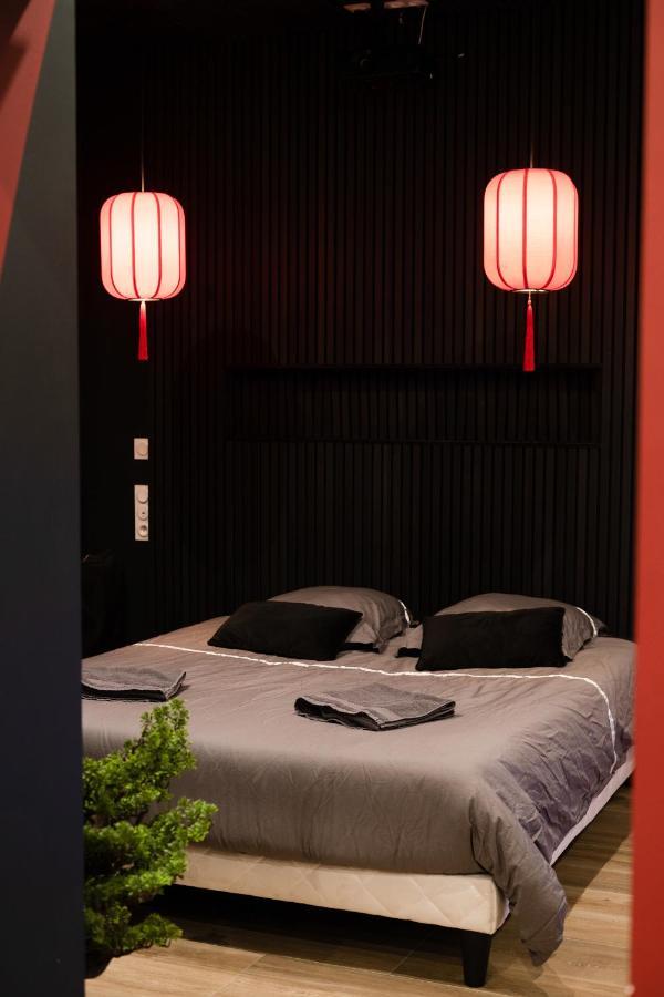 Capsule Japon - Jacuzzi - Netflix & Ecran Cinema - Xbox Apartment Trith-Saint-Leger Luaran gambar